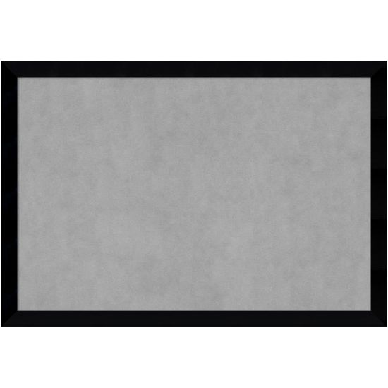 Picture of Amanti Art Magnetic Bulletin Board, 39in x 27in, Black Museum Wood Frame