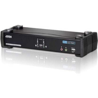 Picture of ATEN CubiQ CS1782A KVM Switch - 2 Computer(s) - WQXGA - 2560 x 1600 - 6 x USB - 3 x DVI