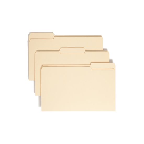 Picture of Smead Manila File Folders, Legal Size, 1/3 Cut, Box Of 100