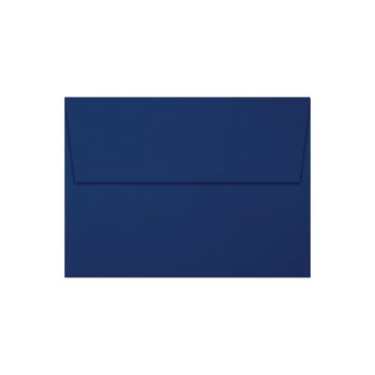 Picture of LUX Invitation Envelopes, A7, Peel & Stick Closure, Gold/Navy, Pack Of 50