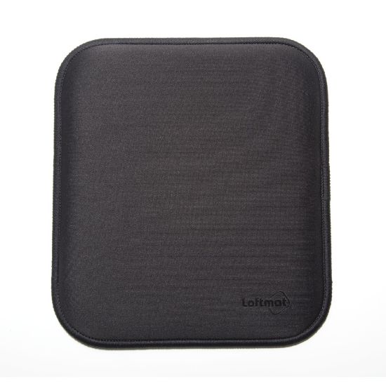 Picture of LOFTMAT The Office Cushioned Mouse Pad, 8in x 9in, Black, Qty 1, 0089A