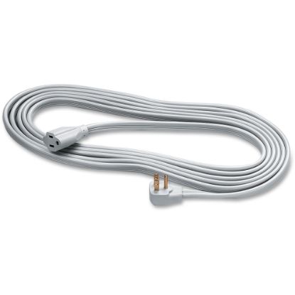 Picture of Fellowes Indoor 3-Prong Heavy-Duty Extension Cord, 15ft, Gray