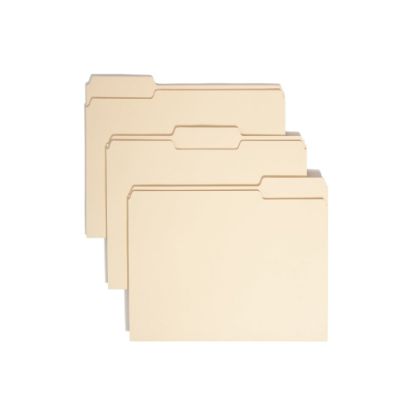 Picture of Smead Manila File Folders, Letter Size, 1/3 Cut, 100% Recycled, Box Of 100