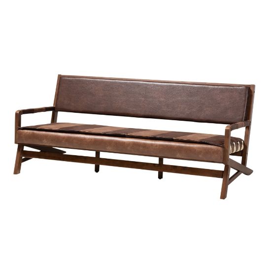 Picture of Baxton Studio 9246 Sofa, Brown