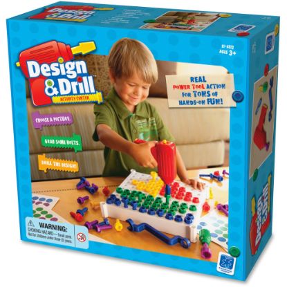 Picture of Educational Insights Design & Drill Activity Center, Assorted Colors, Grades Pre-K - 1