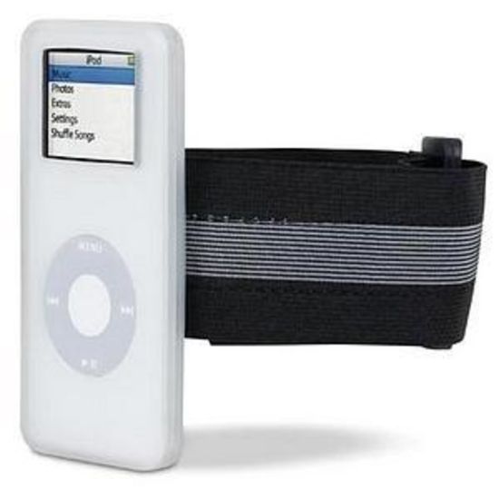 Picture of Belkin iPod nano Sports Sleeve - Silicone - Frosted White