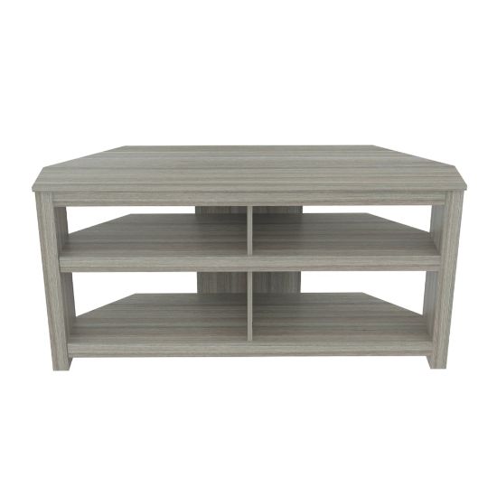 Picture of Inval Corner TV Stand For TVs Up To 60in, Smoke Oak