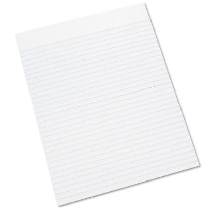 Picture of SKILCRAFT 30% Recycled Glued Writing Pads, 8 1/2in x 11in, White, Legal Ruled Both Sides, Pack Of 12 (AbilityOne 7530-01-124-5660)