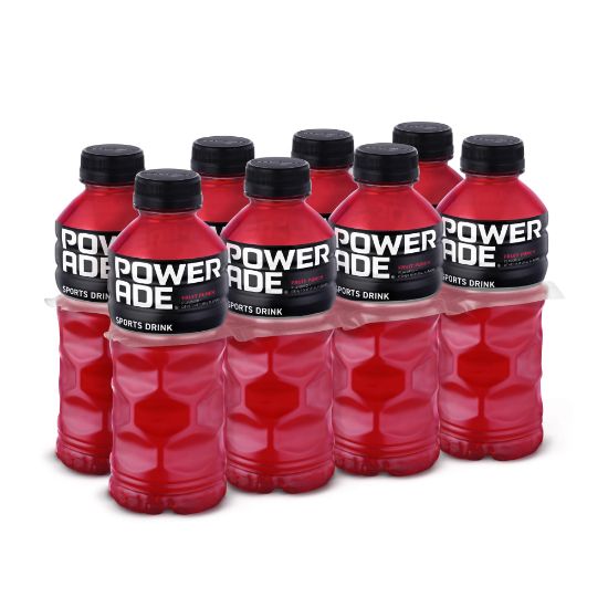 Picture of POWERADE Bottles, Fruit Punch, 20 Fl Oz, Case Of 24 Bottles