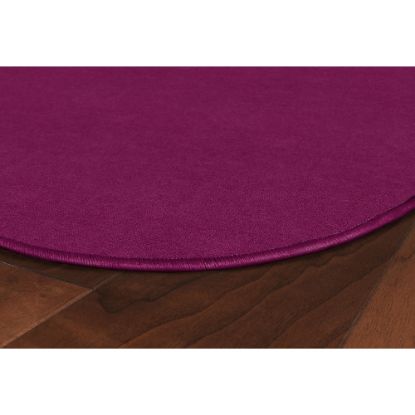 Picture of Flagship Carpets Americolors Rug, Round, 6ft, Cranberry