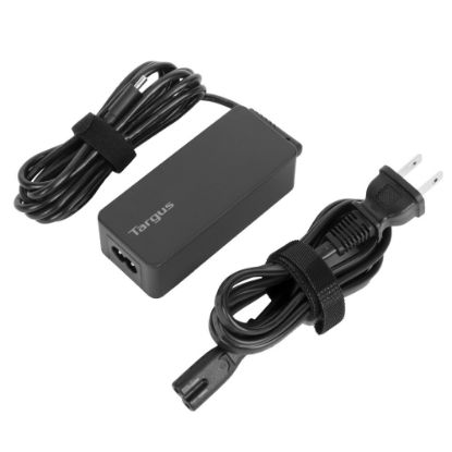 Picture of Targus 45-Watt USB-C Charger, 5.9ft, Black, APA106BT