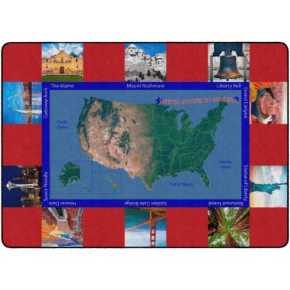 Picture of Flagship Carpets American Landmarks Area Rug, 6ftH x 8ft4inW