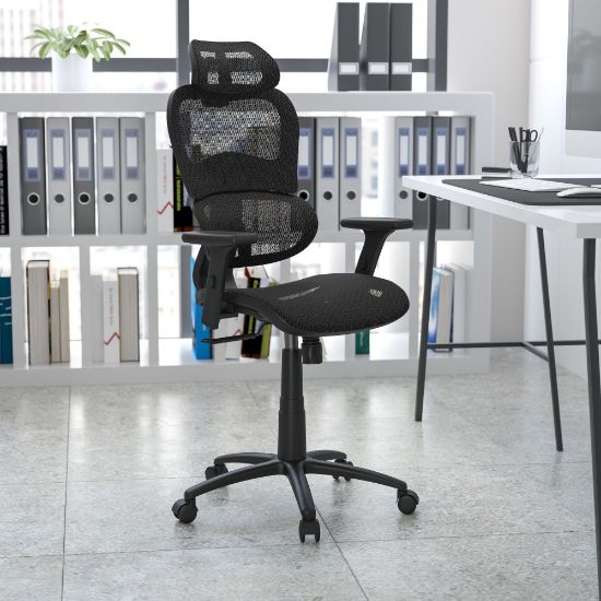 Picture of Flash Furniture LO Ergonomic Mesh High-Back Office Chair, Black