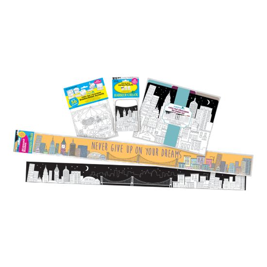 Picture of Barker Creek Classroom Decor Set, Color Me! Cityscape