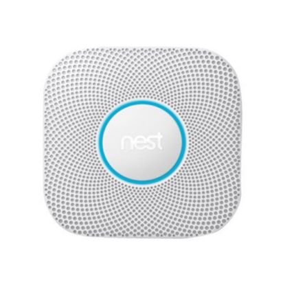 Picture of Google Nest Protect Smoke And CO Detector, Wired, 2nd Generation, White