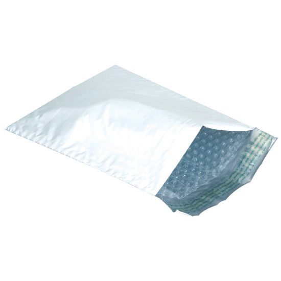 Picture of Partners Brand Bubble-Lined Poly Mailers, 14 1/4in x 20in, White, Box Of 25