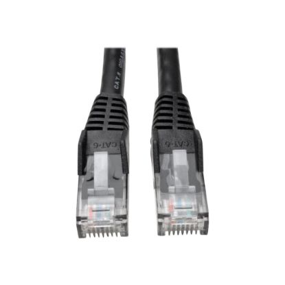 Picture of Tripp Lite Cat6 Gigabit Snagless Molded Patch Cable, 25ft, Black