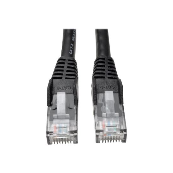 Picture of Tripp Lite Cat6 Gigabit Snagless Molded Patch Cable, 14ft, Black