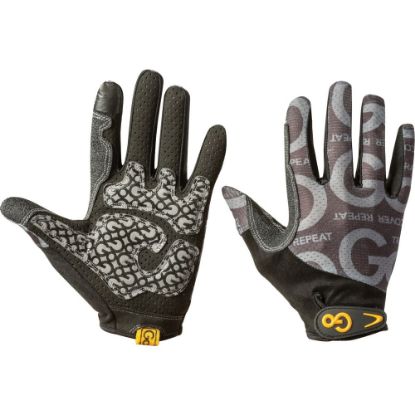 Picture of GoFit Go Grip Full-Finger Training Gloves (X-Large) - X-Large Size - Jersey Back, Suede Thumb, Synthetic Leather Finger