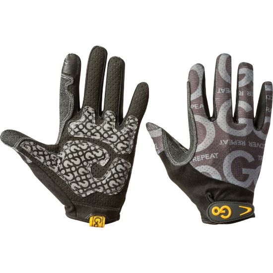 Picture of GoFit Go Grip Full-Finger Training Gloves (X-Large) - X-Large Size - Jersey Back, Suede Thumb, Synthetic Leather Finger