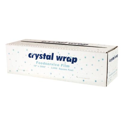 Picture of Anchor Packaging Crystalwrap Cutter Box Food Wrap, 18in x 3,000in, Clear