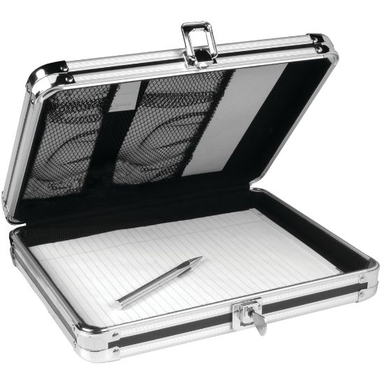 Picture of Vaultz Form Holder Storage Clipboard, 8 1/2in x 11in, Black