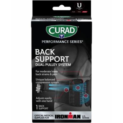 Picture of CURAD Universal Stirrup Ankle Splints, Air, White, Pack Of 4