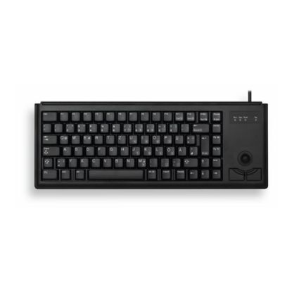 Picture of CHERRY Slim Line G84-4420 - Keyboard - PS/2 - US - black