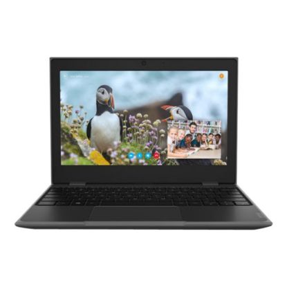 Picture of Lenovo 100e Windows 2nd Gen 81M80063US 11.6in Netbook - HD - 1366 x 768 - Intel Celeron N4020 Dual-core 1.10 GHz - 4 GB RAM - 64 GB Flash Memory - Gray - Windows 10 Pro - Intel UHD Graphics 600 - Twisted nematic (TN)