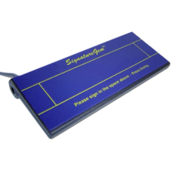 Picture of Topaz SignatureGem T-S261 Electronic Signature Capture Pad - Active Pen - 4.80in x 1.20in Active Area - USB - 410 PPI