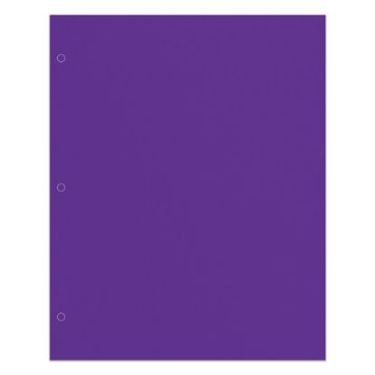 Picture of Office Depot Brand 2-Pocket School-Grade Paper Folder, Letter Size, Purple