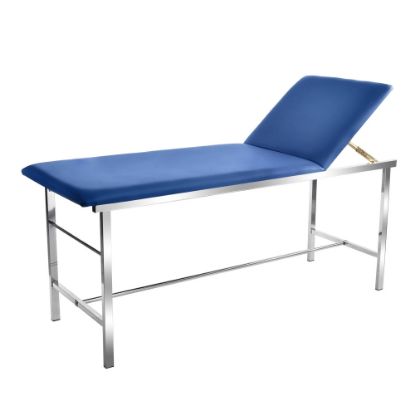 Picture of Alpine AdirMed Steel Exam Table, 31-7/16inH x 27-1/2inW x 74-13/16inD, Blue