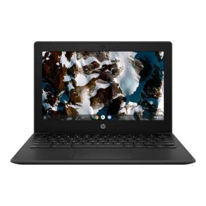 Picture of HP Chromebook 11 G9 EE 11.6in Touchscreen Chromebook- Intel Celeron N4500 Dual-core 1.10 GHz - 8 GB  - 32 GB Flash Memory - Jet Black  - Chrome OS - Intel UHD Graphics - 12.50 Hours Battery