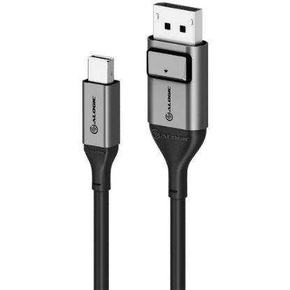 Picture of Alogic Ultra 8K Mini DisplayPort to DisplayPort Cable - V1.4 - 6.56 ft DisplayPort/Mini DisplayPort A/V Cable for Audio/Video Device, Notebook, Computer