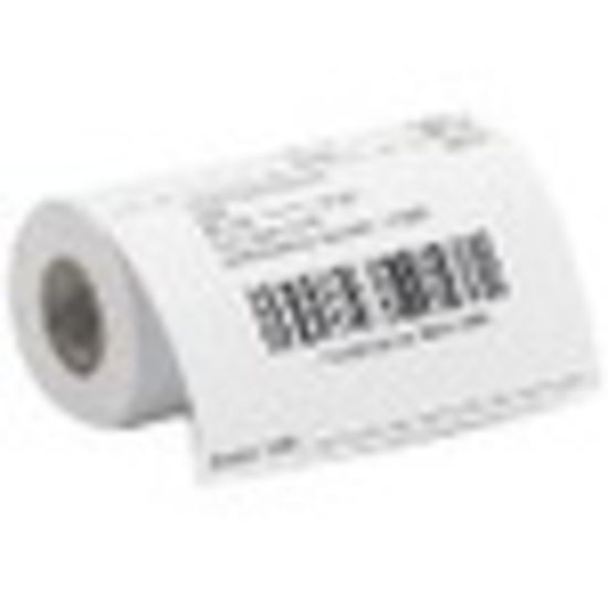 Picture of Zebra Receipt Paper, 4in x 74ft, White, Pack Of 36