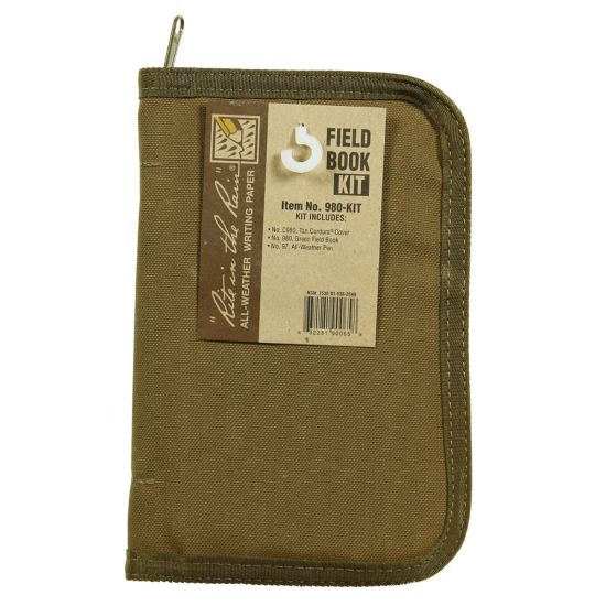 Picture of Rite In The Rain Tactical Field Note Book Organizer Kit, 8inH x 5inW x 2inD, Olive Drab