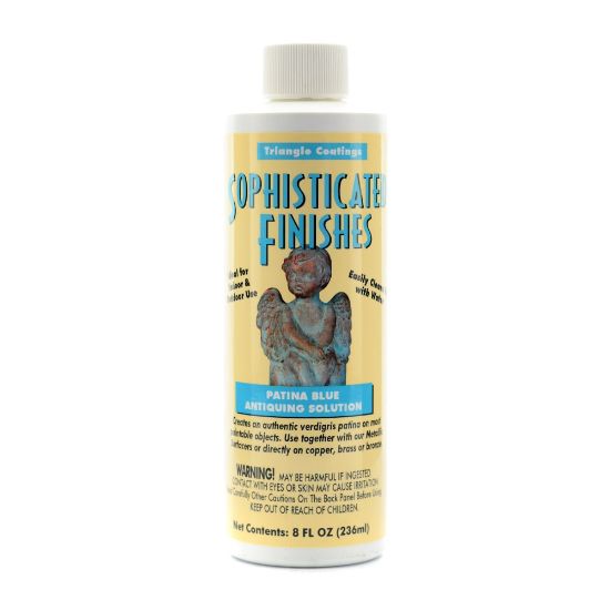 Picture of Triangle Coatings Sophisticated Finishes Patina Blue, 8 Oz