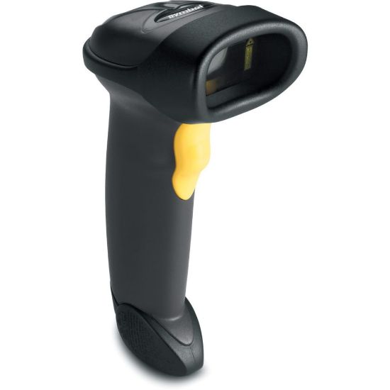 Picture of Zebra Symbol LS2208 Bar Code Reader - Cable Connectivity - 100 scan/s - Laser - Linear - Bi-directional - Multi-interface - Black