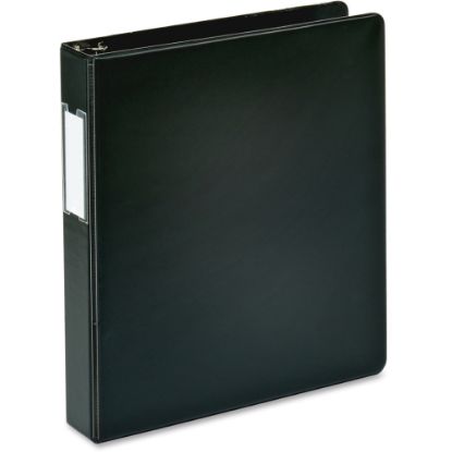 Picture of Business Source 1.5in D-Ring Binder, 1 1/2in Ring, Black