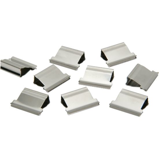 Picture of SKILCRAFT Paper Clam Clip Refills, Box Of 50, Medium, Silver (AbilityOne 7510-01 317-4228)