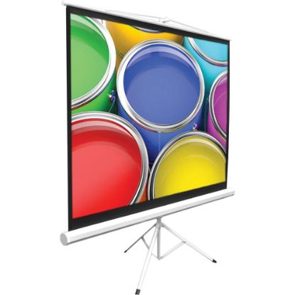 Picture of Pyle 50in Manual Projection Screen - 4:3 - Matte White - 29.5in x 39.5in - Floor Mount