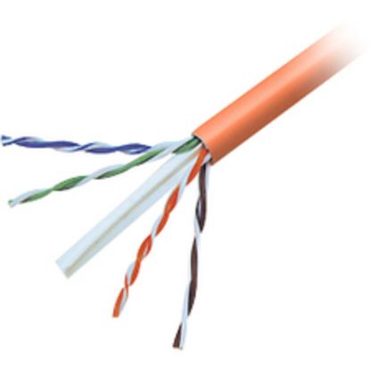 Picture of Belkin - Bulk cable - 1000 ft - UTP - CAT 6 - solid - orange