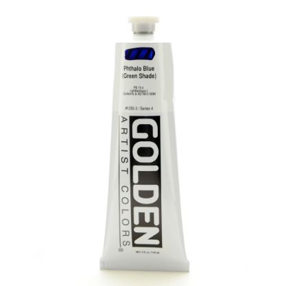 Picture of Golden Heavy Body Acrylic Paint, 5 Oz, Phthalo Blue/Green Shade