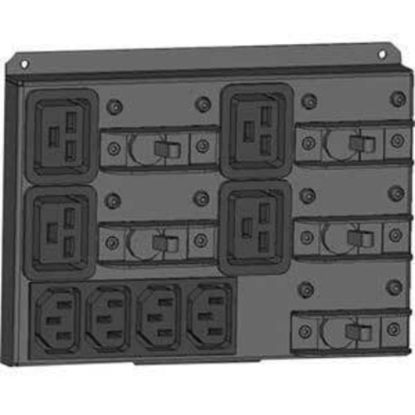 Picture of Liebert MPH2 Outlet Metered PDU - 60A, 200-240V, Three-Phase 18 Outlets (6 C13 + 12 C19), 200-240V, IEC 60309 60A 3P4W, Vertical 0U"