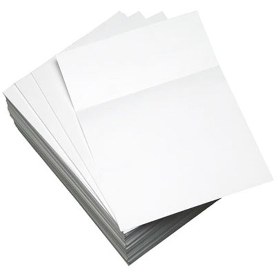 Picture of Lettermark Punched And Perforated Copier And Printer Paper, Letter Size (8 1/2in x 11in), 2500 Sheets Total, 24 lb, 92  (U.S.) Brightness, White, 500 Sheets Per Ream, Case Of 5 Reams