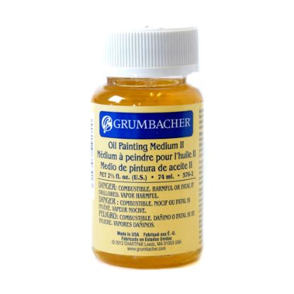 Picture of Grumbacher Oil Painting Medium II Paint Mediums, 2.5 Oz, Pack Of 2