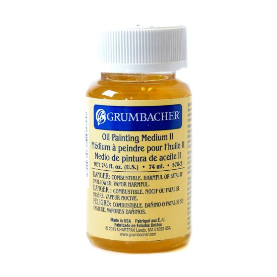 Picture of Grumbacher Oil Painting Medium II Paint Mediums, 2.5 Oz, Pack Of 2