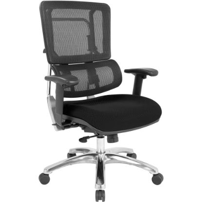 Picture of Office Star 99662C Pro Vertical Ergonomic High-Back Mesh Office Chair, Black