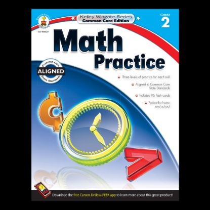 Picture of Carson-Dellosa Kelley Wingate Math Practice Workbook, Grade 2