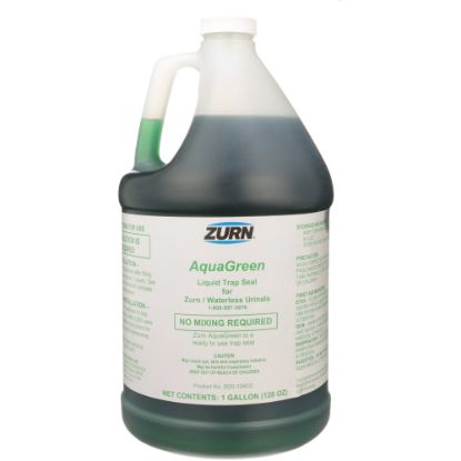 Picture of Zurn AquaGreen Urinal Sealant, Lemon Lime, 128 Oz, Green